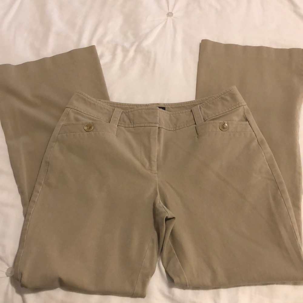 Ann Taylor flare slacks - Picture 1 of 5